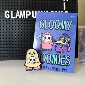 NEW Gloomy Doomies Pastel Goth Blind Box Enamel Pin Hot Topic - Ghost Ghoul